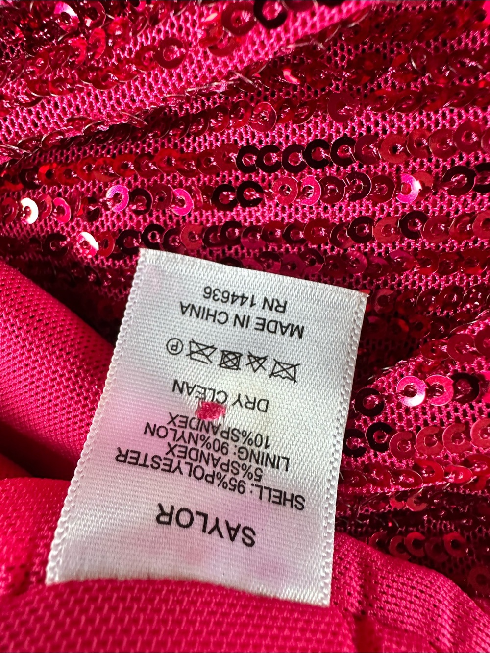 Saylor sequin dress size M special occasions - Picture 10 of 10